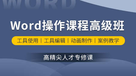 word操作课程高级班